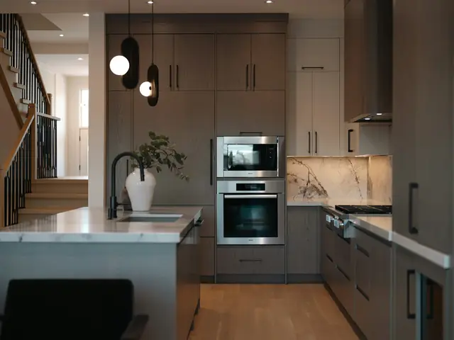 Newly remodeled modern kitchen